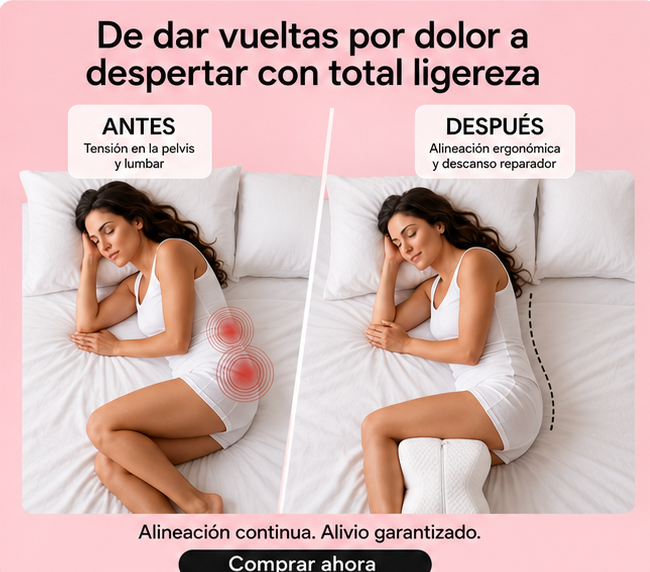 Almohada Ortopédica Pierna y Rodilla