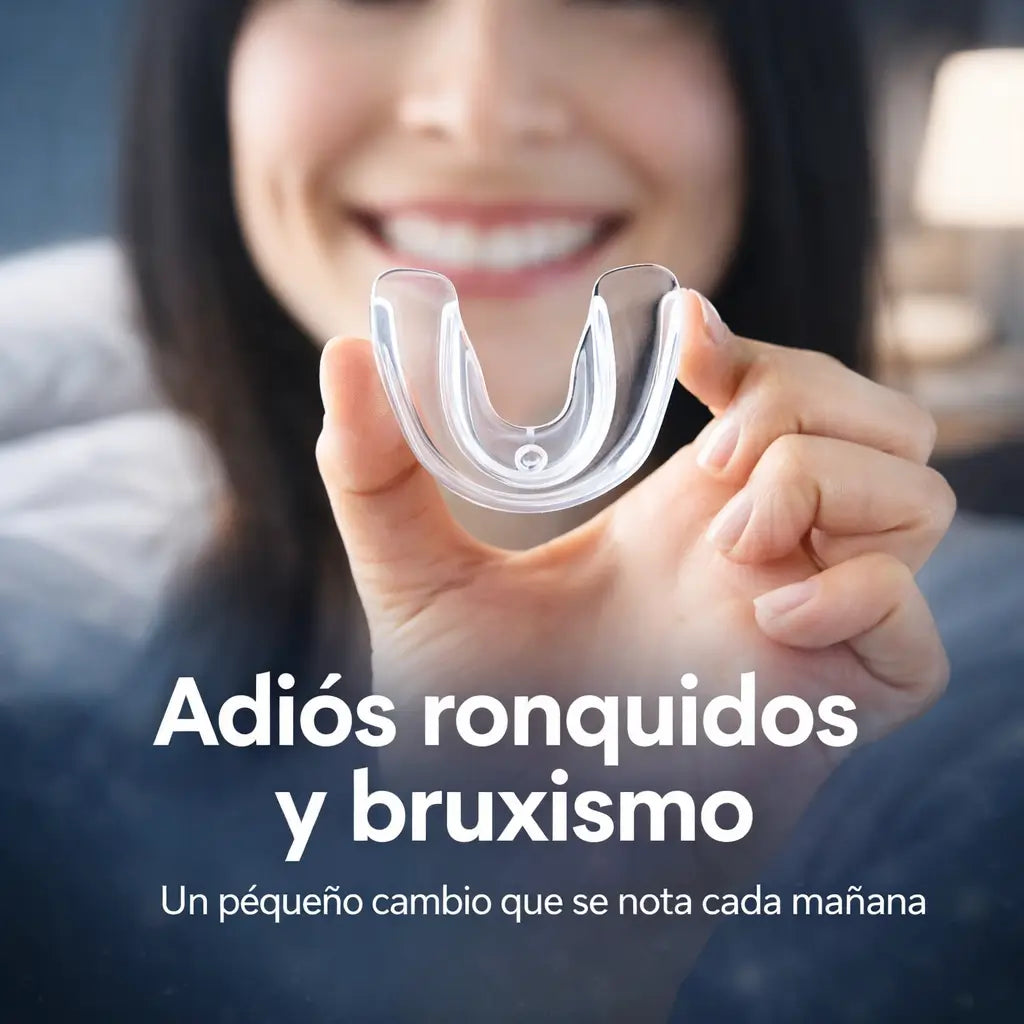 ¡PROMO 2X1! Protector Bucal Nocturno contra Ronquidos y Bruxismo