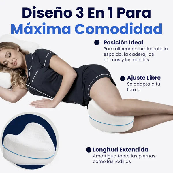 Almohada Ortopédica Pierna y Rodilla