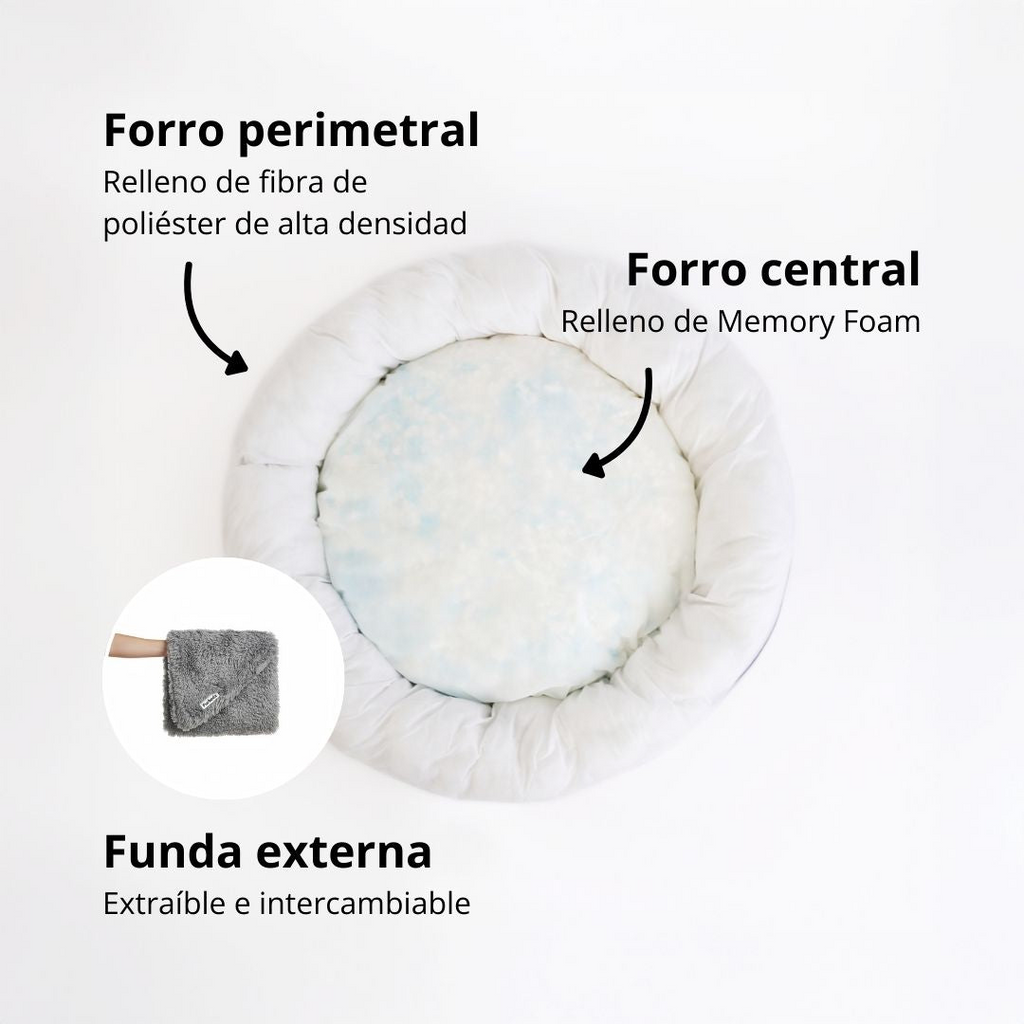 Cama Antiestrés para Mascotas