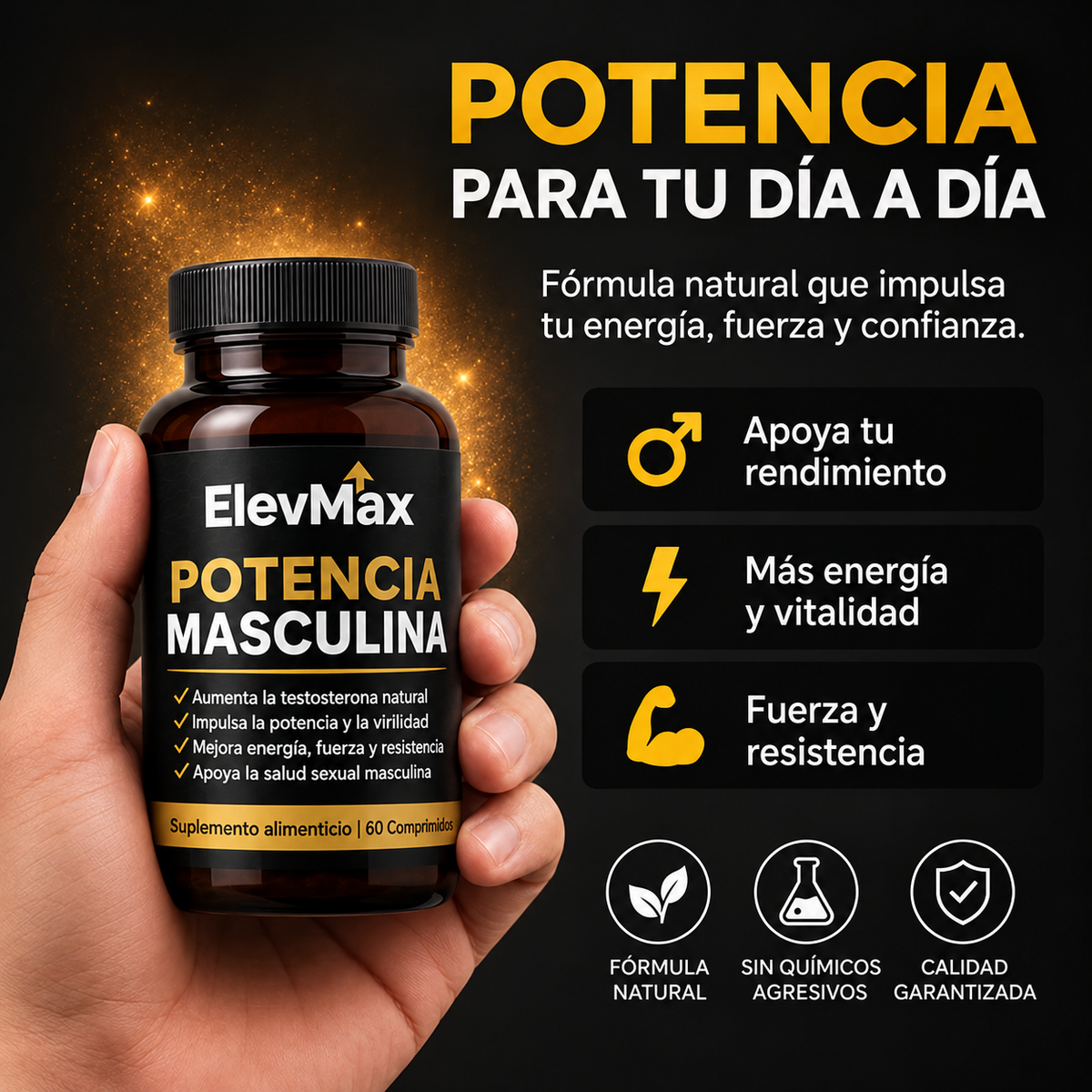 Comprimidos "Potencia Masculina"