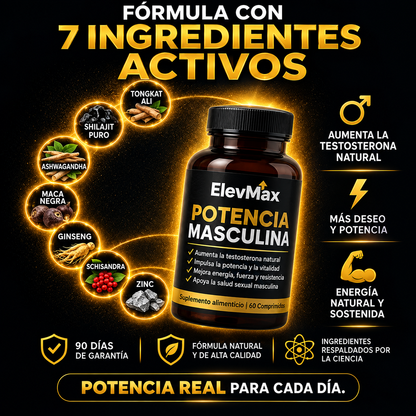 Comprimidos "Potencia Masculina"