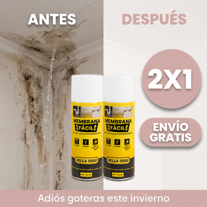 Spray Sellador Impermeable ¡Adiós goteras y grietas!