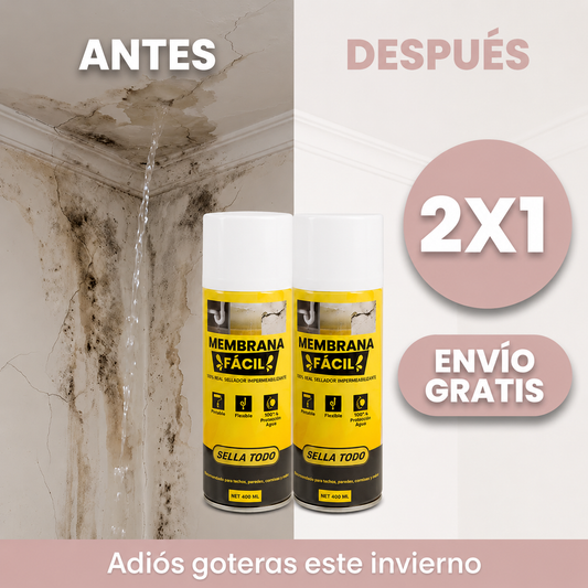 Spray Sellador Impermeable ¡Adiós goteras y grietas!