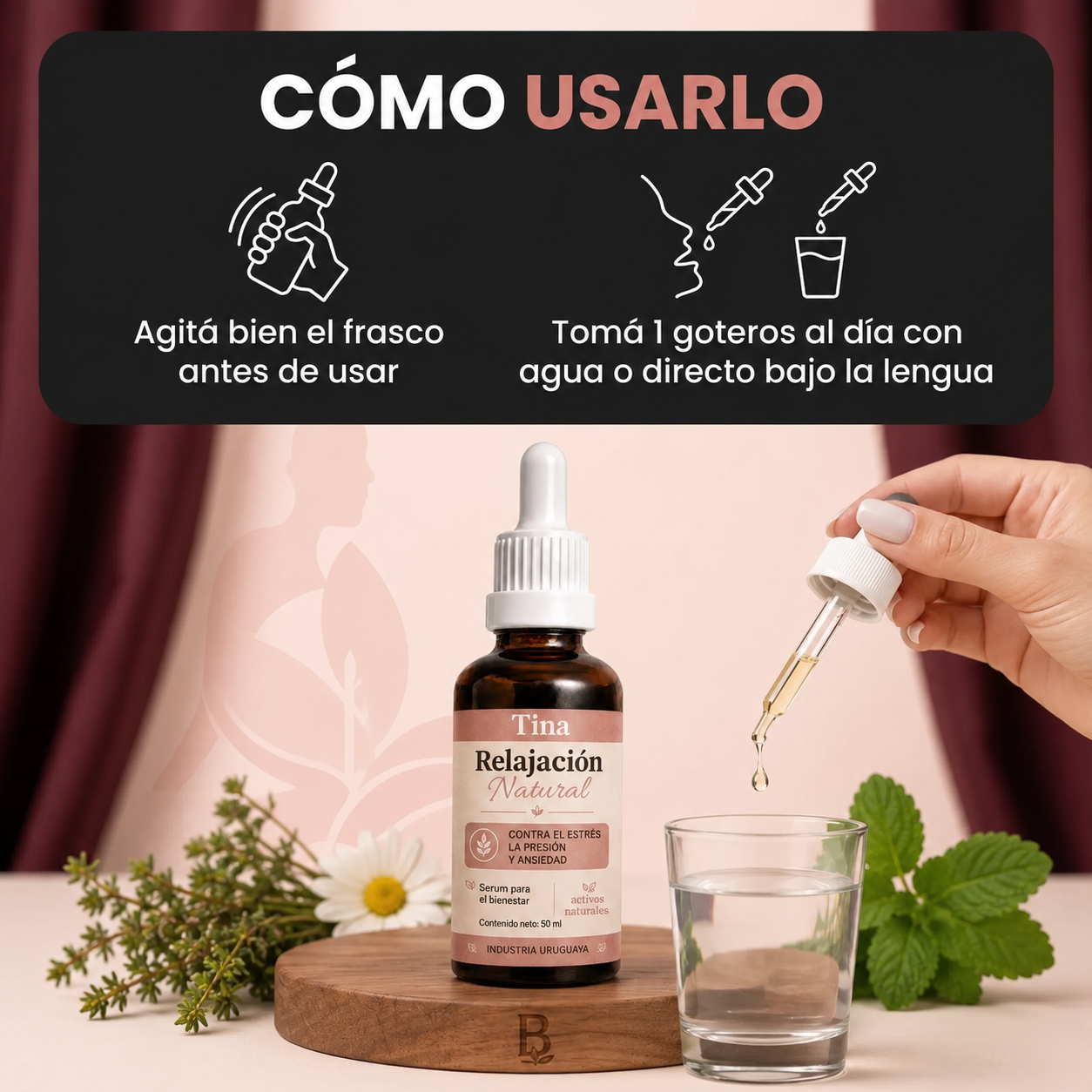Tina™ | Relajación Natural para el Estrés, la Depresión y la Ansiedad