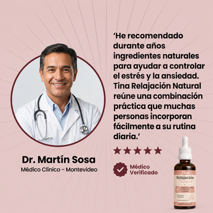 Tina™ | Relajación Natural para el Estrés, la Depresión y la Ansiedad