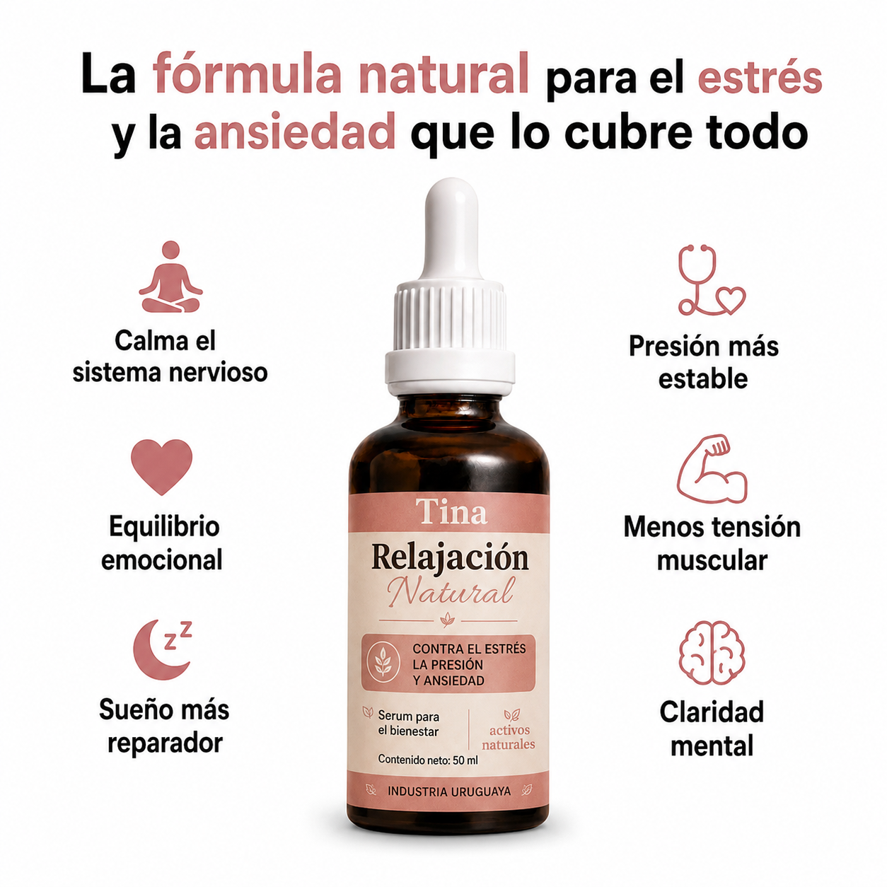 Tina™ | Relajación Natural para el Estrés, la Depresión y la Ansiedad