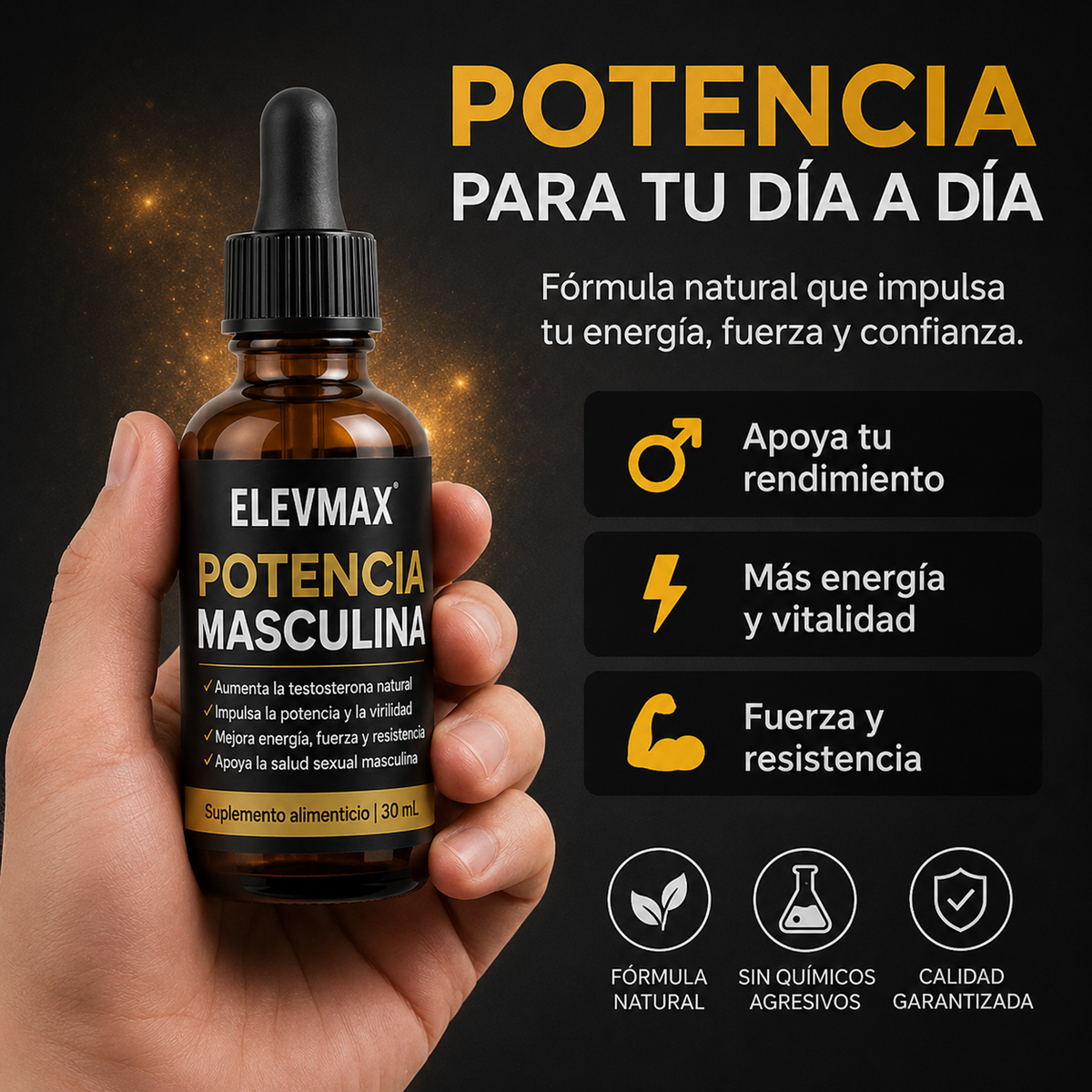 Gotero "Potencia Masculina"