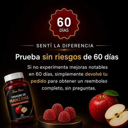 TinaStore™ Gomitas Masticables para Controlar el Apetito y Apoyar tu Metabolismo