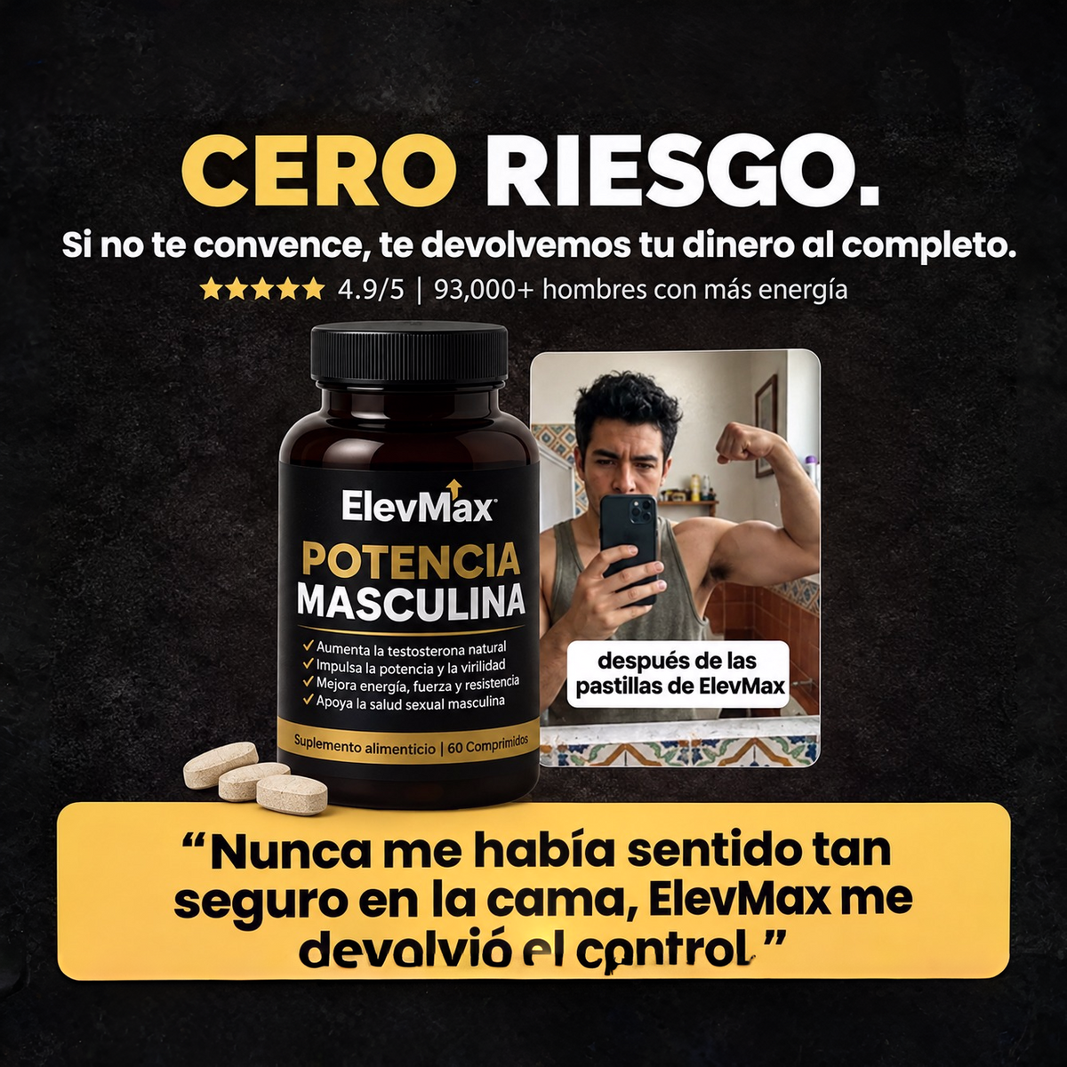 Comprimidos "Potencia Masculina"