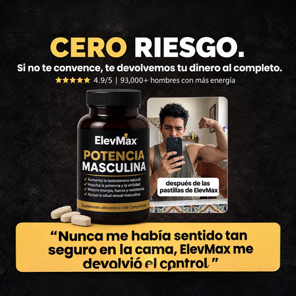 Comprimidos "Potencia Masculina"