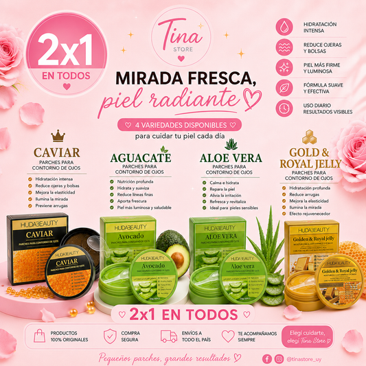 Oferta Especial 2x1 | Parches Hidratantes Anti Ojeras