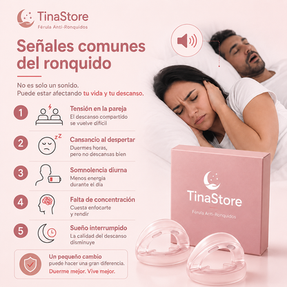 Boquilla Anti-Ronquidos Pro Confort Sueño Profundo