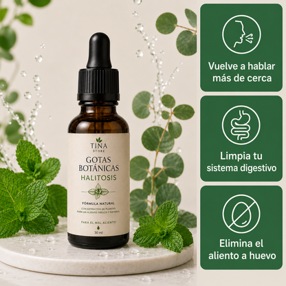 Gotas Naturales · Tratamiento Avanzado contra el Mal Aliento