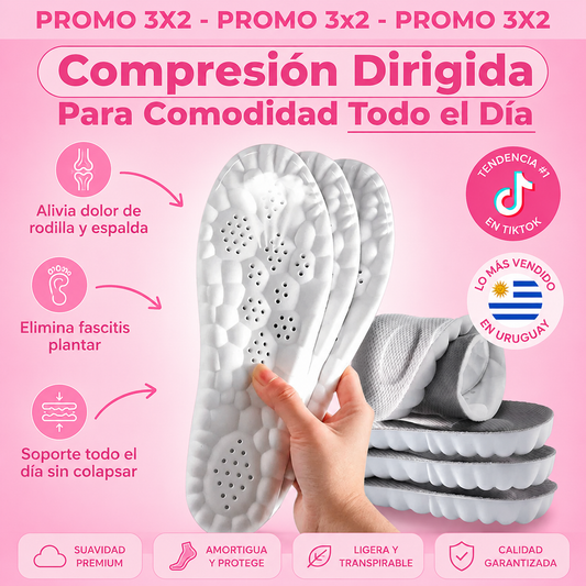 Plantillas Cloud | Elimina el dolor plantar para siempre