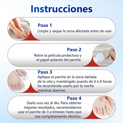 Parches AntiHongos y Regeneradores De Uñas
