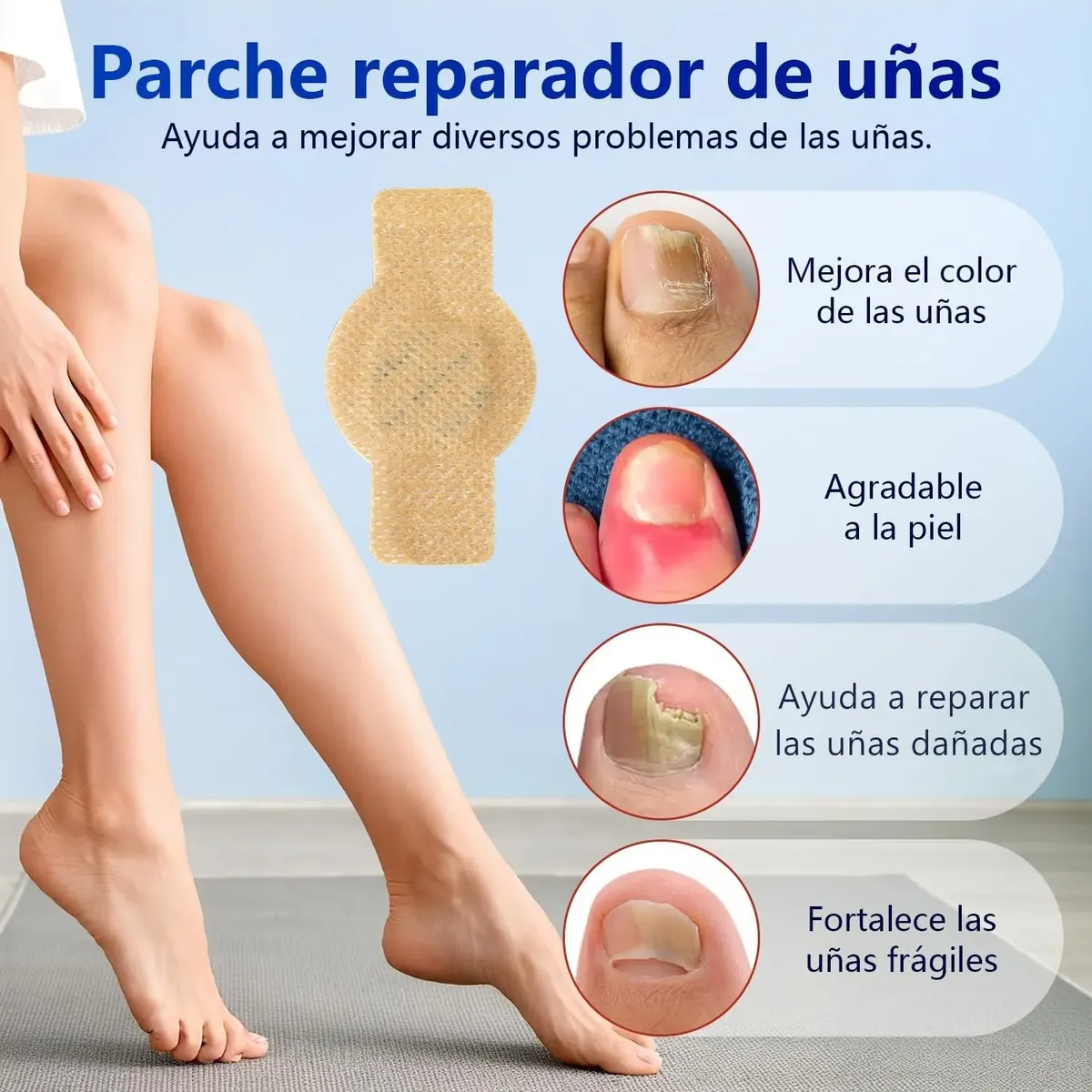 Parches AntiHongos y Regeneradores De Uñas