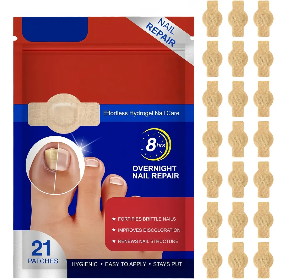 Parches AntiHongos y Regeneradores De Uñas