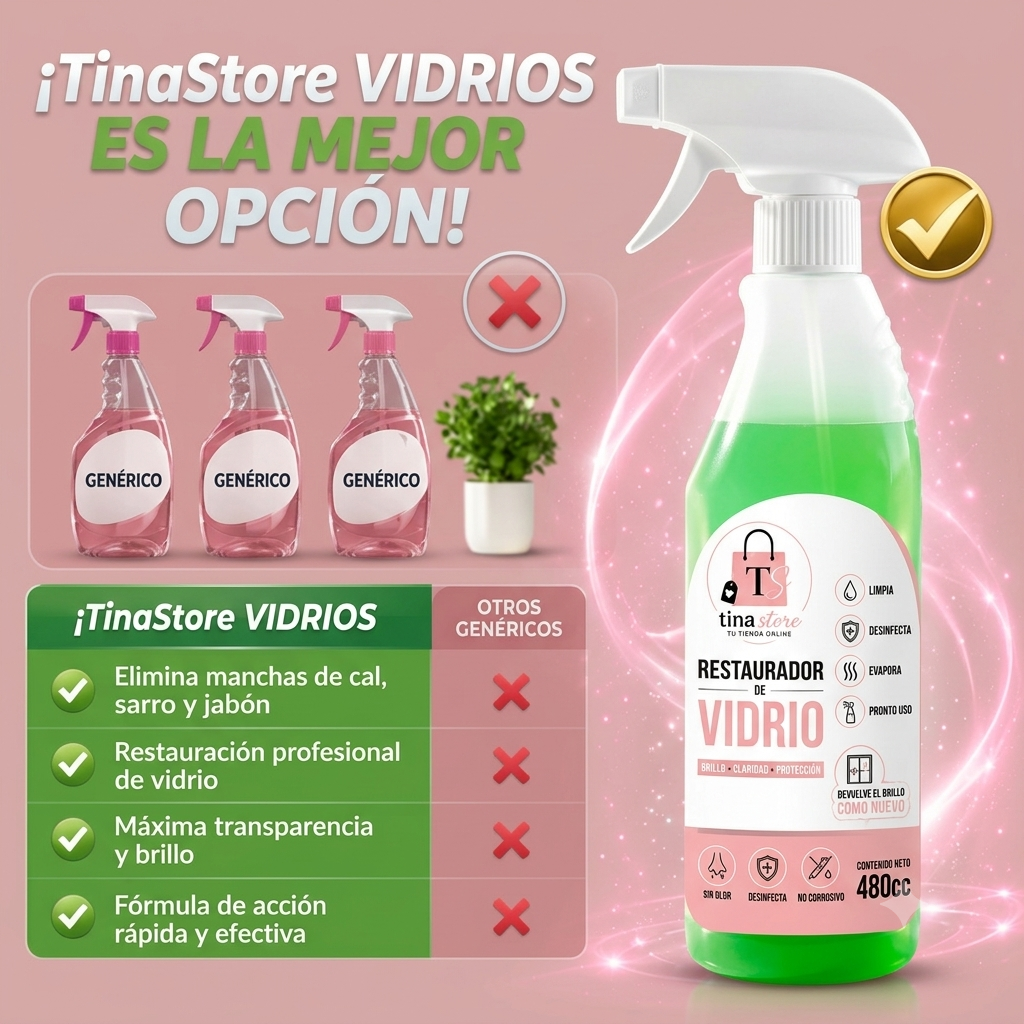 Restaurador de vidrios | Vidrios como nuevos desde la primera aplicación.