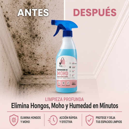Adiós Moho – Removedor de moho | Paredes limpias, protegidas y como nuevas fácilmente.