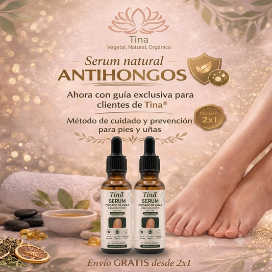 TINA: El Serum que elimina el 99.9% de los hongos en tus uñas.