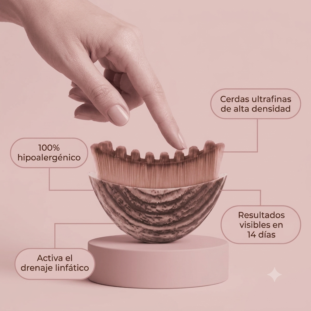 Cepillo Para Masajes de Drenaje Linfatico