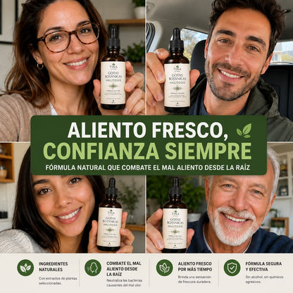 Gotas Naturales · Tratamiento Avanzado contra el Mal Aliento