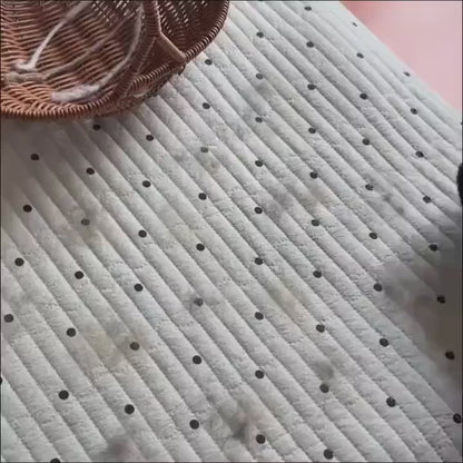 Guante para eliminar pelos de mascota